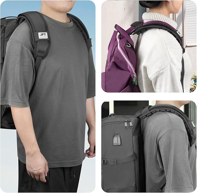 Shoulder Strap Pad of 3D Air Cushion, Backpack Accessories, Non-Slip Shoulder Strap Pad, for Hiking and Camping Bags, Bass Guitar Strap