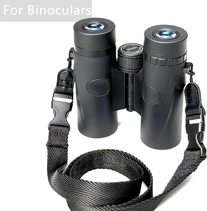 Camera Neck Straps Thin,Binoculars Strap with Quick Release Buckle,Washable,Nylon Camera lanyard,Black,39 Inch