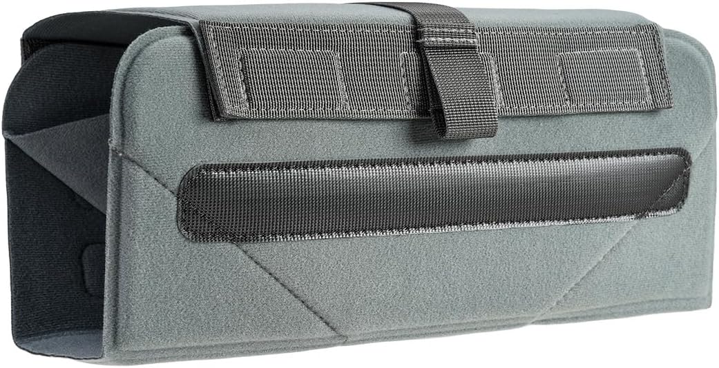 TACTICAL_GEEK TCM9 Backpack Insert Camera Organizer, Flexible Modular Storage for Photography Gear with Magnetic Flap, Foldable Hook Panel for Backpack Accessories Storage(Grey)