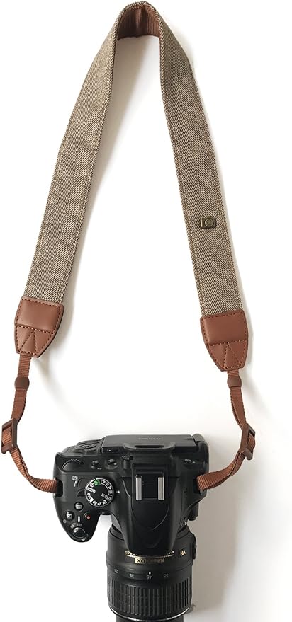 Alled Camera Strap Neck, Adjustable Vintage Soft Camera Straps Shoulder Belt for Women/Men,Camera Strap for Nikon/Canon/Sony/Olympus/Samsung/Pentax ETC DSLR/SLR