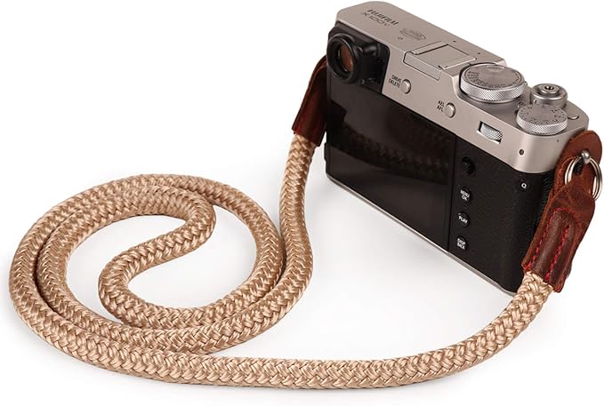 MegaGear SLR/DSLR Camera Cotton Wrist Strap – Comfortable & Durable Wrist Strap for Digital Cameras