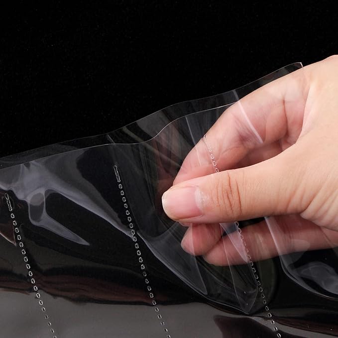 35mm Film Negative Storage Kit - 50 Pcs Sleeves, 135 Film Binder Box, Acid-Free Protector