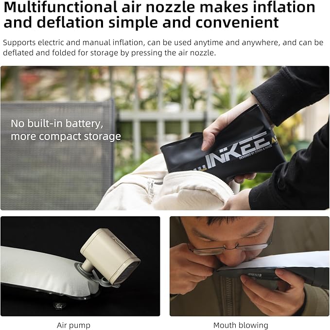 INKEE 20W Handheld LED Tube Light 35.5''/90cm, Bi-Color TPU Inflatable Video Light,2700K-6500K CRI95+, Photography Light Easy to Power with Type-C,for Studio Photography Video Recording, GC20