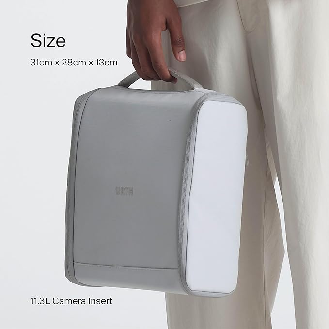 Urth Norite Camera Insert Bag – for DSLR Camera and Lens, Weatherproof + Recycled