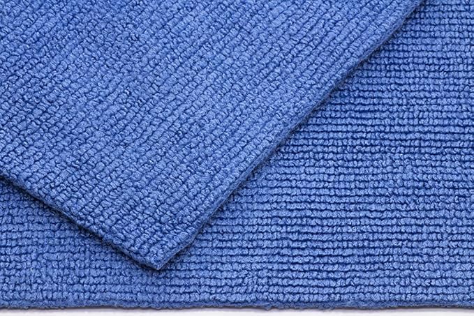 [Buffmaster] Microfiber Polish and Buffing Towel (16 in. x 16 in., 400 GSM) - 10 Pack (Blue)