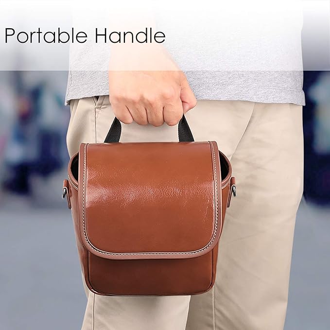 Fintie Camera Bag Compatible with Polaroid Now+ Generation 3/2/1 I-Type, Polaroid Now Gen 3rd/2nd/1st, OneStep 2 VF, I-2 Instant Film Camera Travel Shoulder Case with Adjustable Strap Accessories