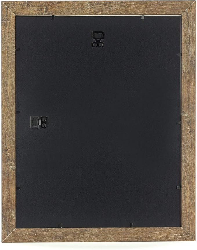 kennethan 11x14 Picture Frame - Rotten Brown, 6 Pcs Set, Displays 8x10 or 11x14 Pictures on Wall