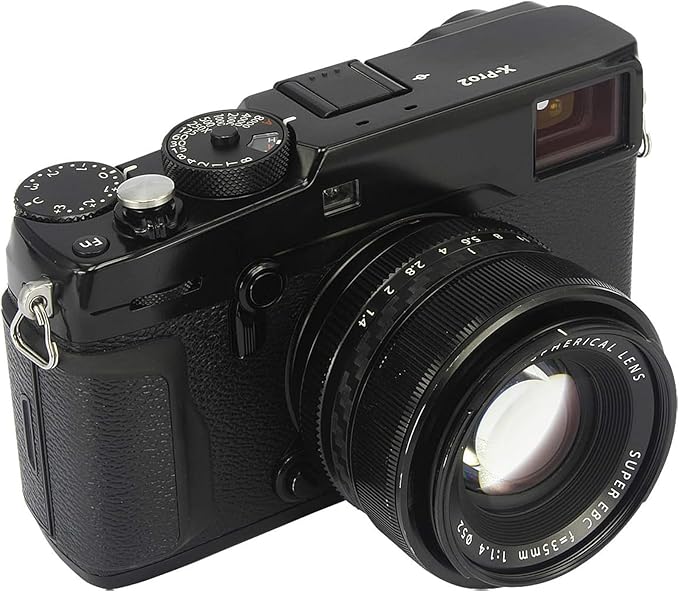 Haoge Metal Shutter Release Button for Fujifilm XE4 X-E2 X-E2S X-E3 X-T5 X-T3 X-T10 X-T20 X-Pro1 X-Pro2 X100 X100T X100S X100F and Leica M10 M240P Camera Accessories Convex Surface Silver