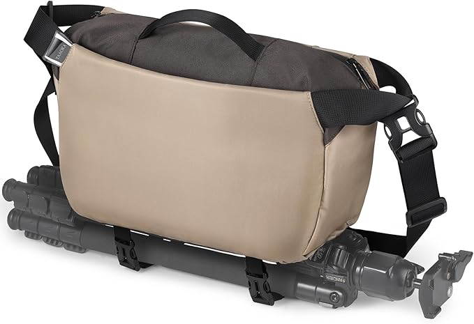 TAAOKA Camera Sling Bag, Waterproof Camera Case with Tripod Holder, DSLR/SLR/Mirrorless Cameras Shoulder Bag, Crossbody Camera Bags for Photography (Coffe)