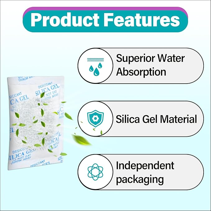 25 Pcs Pet Food Desiccant Bags Compatible with Petkit/Petlibro/Pawsync Automatic Cat Feeder, Pet Feeder Replaced Desiccant, Reminder Keep Pet Food Dry and Fresh