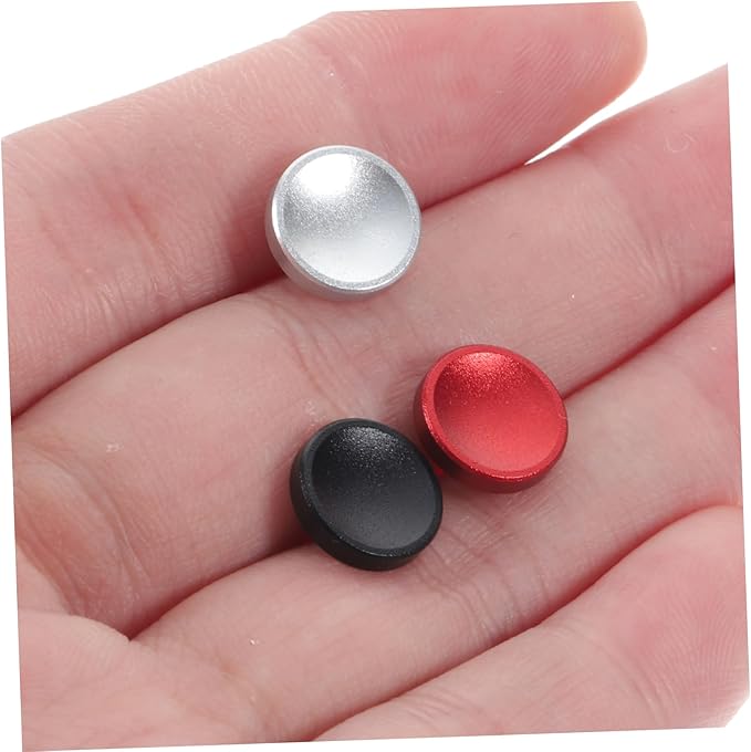 DOITOOL 3pcs Camera Shutter Button Aluminum Alloy Concave Surface Shutter Release Easy Install Camera Accessory