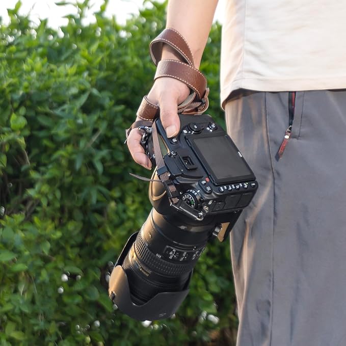 camera shoulder strap, safety tether camera neck strap, micro single PU leather shoulder strap, suitable for various cameras.