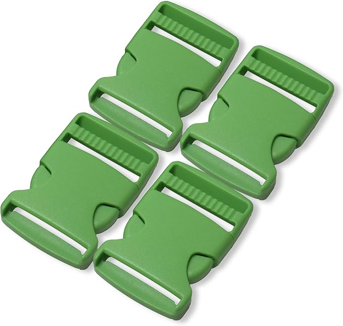 Buckles for Straps Set of 4 Pcs Plastic Buckle Clip Quick Side Release Plastic Fastener