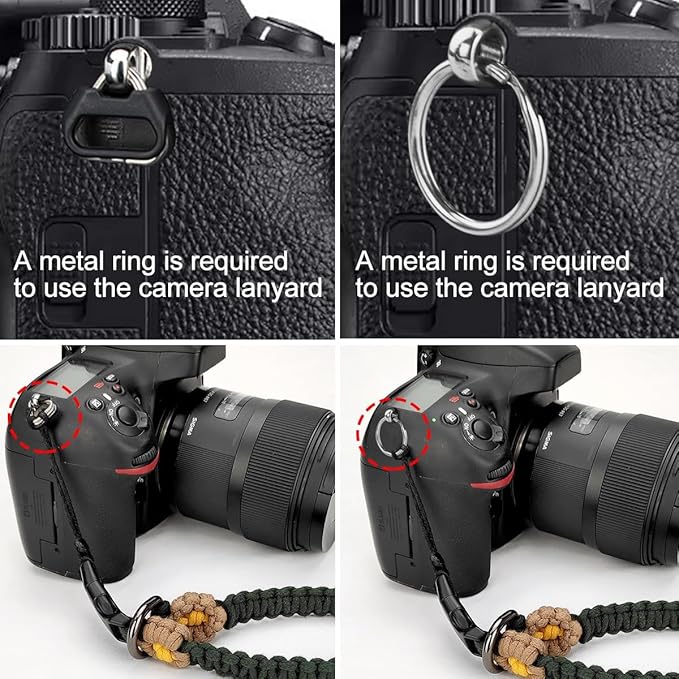 Camera Wrist Strap, Secure & Adjustable DSLR Camera Hand Strap, Sling, Lanyard, Accessories
