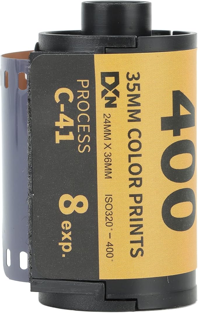 Color Print Film, ISO 320-400, 35mm ECN 2 Process Vintage High Contrast Colour Prints, Photographic Film for 135 Camera (8 Sheet)