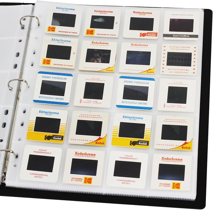 50x eTone Archival Storage Sheets 135 35mm Negative Page Preservers (50X135) 20 Separator Bags per Page.