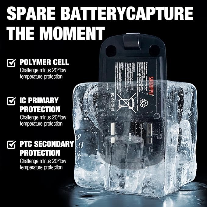 Replacement Li-ion Battery for 100396 Compatible with Profoto B2 Camera Flash 14.4 V 3000 mAh/43 Wh