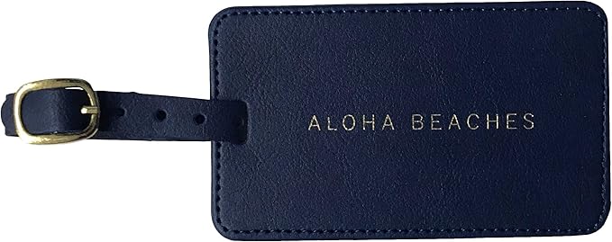 Eccolo World Traveler Luggage Tag Set of 3, Aloha, Aloha, One Size