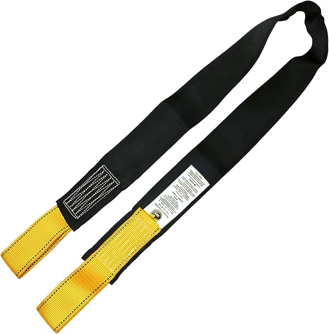 AFP 4’ Concrete Anchor Strap Heavy-Duty w/Loop Ends OSHA/ANSI Compliant 5,000lb (1, 4 FT)