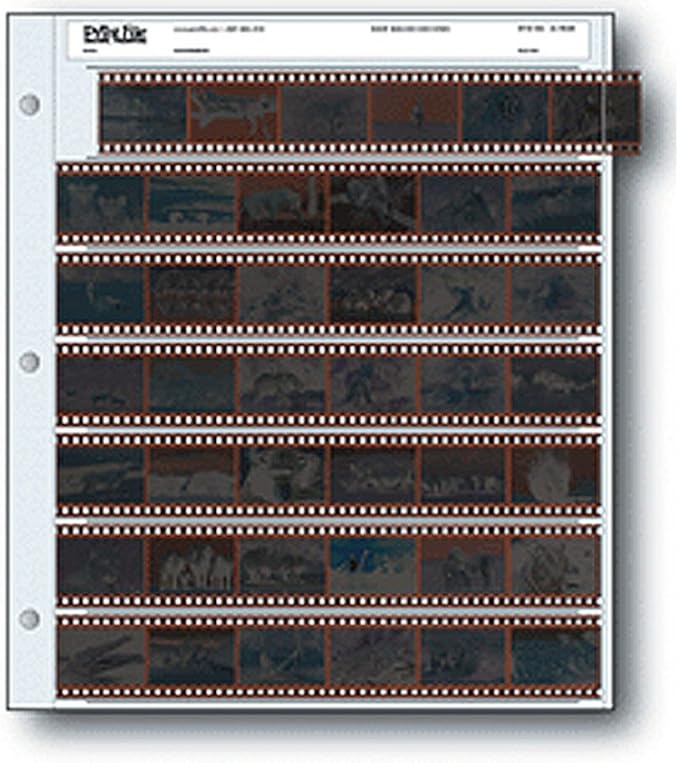 Printfile 35MM Strips Total of 25 Frames - Printfile 357BXW25