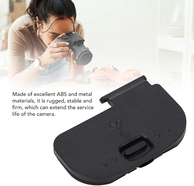 ciciglow Camera Battery Door Cover Lid for D7000 D7200 D600 D610 D7500, Camera Replacement Repair Part, Shape and Size, Good Compatibility