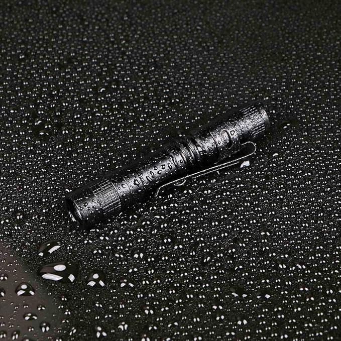 Ultra Slim LED Flashlights XP-1 XPE-R3 1000LM Mini Clip Lamp Penlight Torch Powered by 1 x AAA 5Pcs (Battery not include)