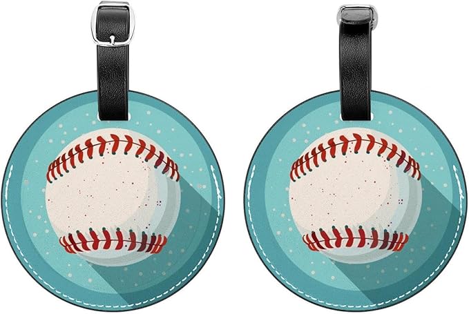 2 Pack Luggage Tags for Suitcases, Leather Suitcase Tags Identifiers, Bag Name Travel Tags ID Labels for Women Men Cruise Airport Luggage Travel Essentials
