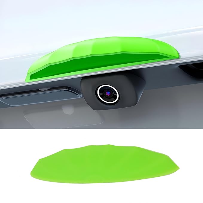 Easy Install Anti-Rain Cover for Reversing Cameras - Universal Silicone Shield, Safe Driving Support