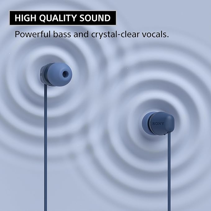 Sony IER-EX15C USB-C Plug, Wired in-Ear Headphones for iPhone and Android Phones, with Built-in Multi-Function Button, Volume and Mic Control, Supports USB Audio Class 1.0 Devices, White