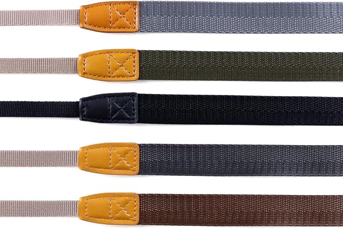 Camera Strap Camera Neck Strap with Quick-release Buckles for Mirrorless Camera.(Brown)