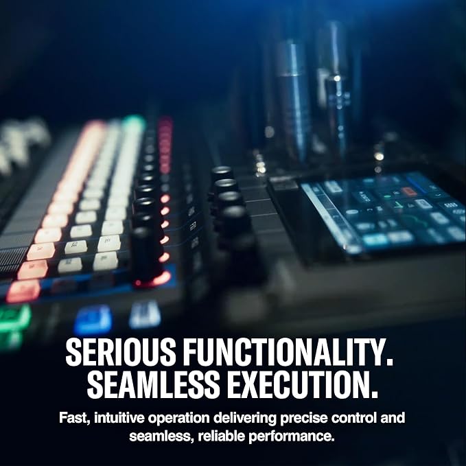 Yamaha MGX16V 22ch Digital Mixing Console, Dual USB-C Audio/Video Interface, Includes Cubase Al, WaveLab Cast LE, Basic FX Suite and Steinberg Plus Software Bundle, Black MGX16V B