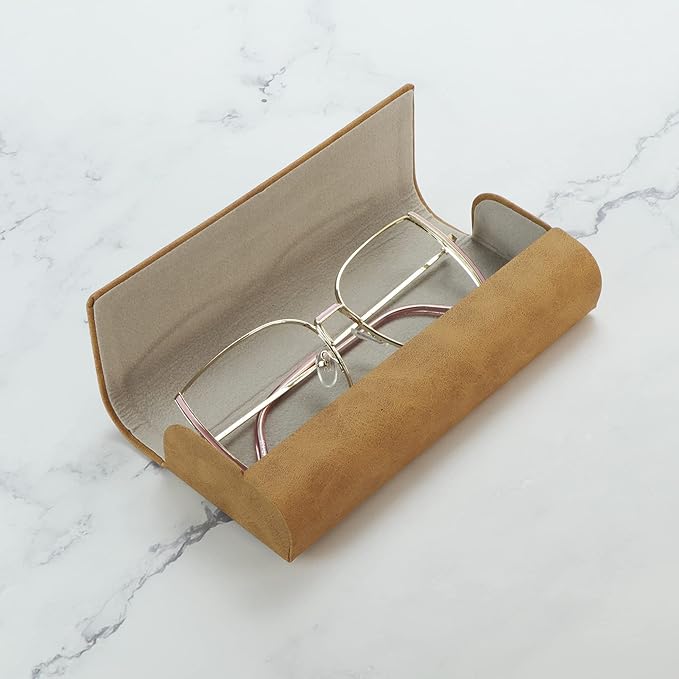VisionGlobal Hard Shell Eyeglass Case for Eyeglasses and Sunglasses for Men/Women and Kids