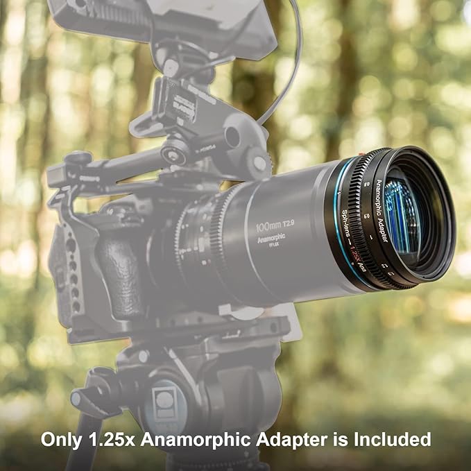SIRUI T2.9 1.25X Anamorphic Adapter with 82mm Rear Thread only for SIRUI Venus Series Lenses