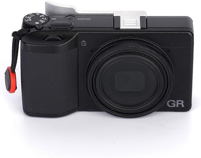 Thumbs Up Grip for Ricoh GR4 GR IV GRIV, Aluminum Alloy Thumb Rest Ergonomic Hot Shoe Thumbs Up Grip Enhanced Grip & Stability for GR4 Camera (White)
