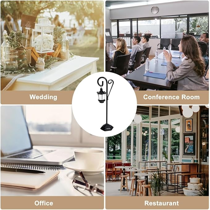 TEHAUX Note Clamp Holder 8Pcs Metal Photo Clips Creative Wedding Message Holders for Home Office Tabletop Display and Memo Organization