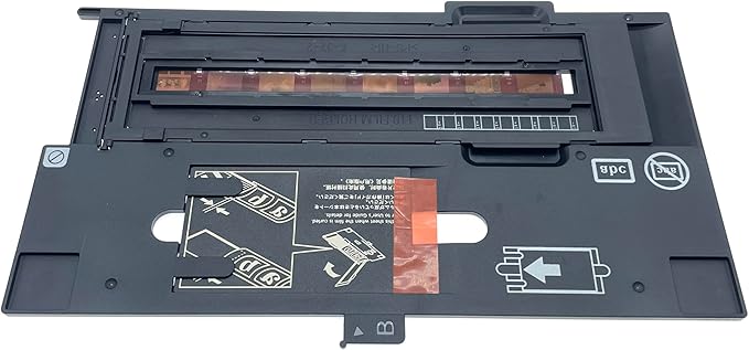 OKLILI 110 / 16mm + 120 & 220 / 60mm Photo Holder Assy Brownie Asp Film Holde Scanning Negative Holder Compatible with Epson Perfection V500 V550 V600