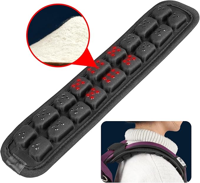 Shoulder Strap Pad of 3D Air Cushion, Backpack Accessories, Non-Slip Shoulder Strap Pad, for Hiking and Camping Bags, Bass Guitar Strap