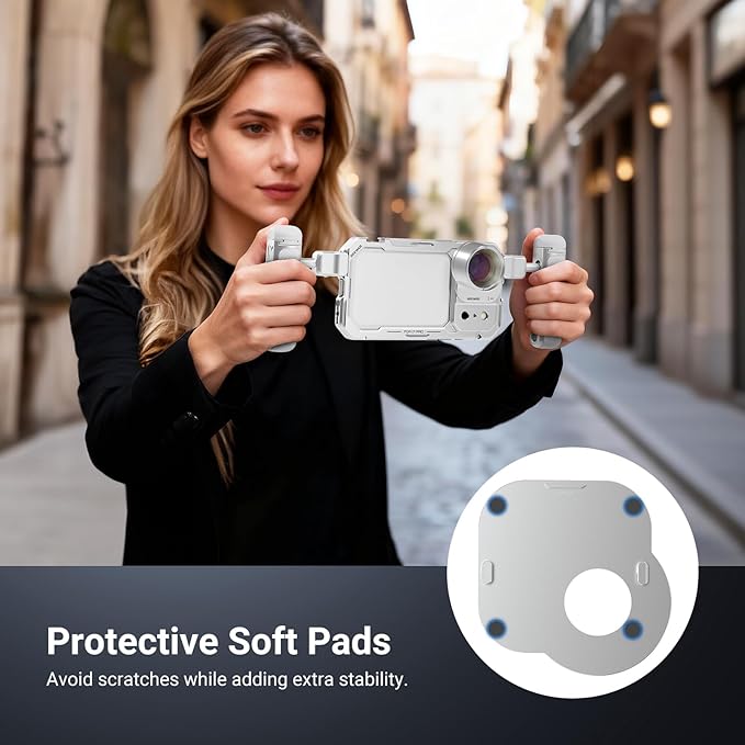 NEEWER 37mm Filter Lens Backplate for PA143/PA144 Phone Cage Only, Quick Release Video Rig Mobile Camera Photography Accessories Compatible with iPhone 17 Pro 17 Pro Max Beastgrip, PA152
