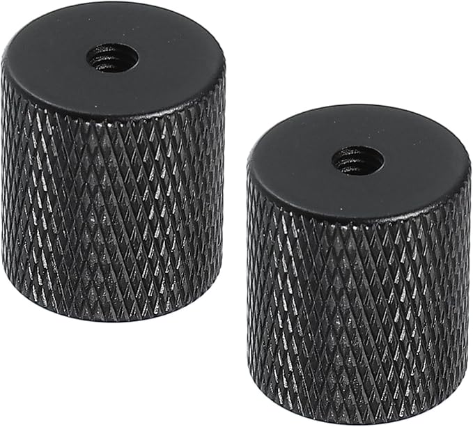 PATIKIL Tripod Screw Adapter 1/4" Female to M4 Male, 2 Pcs Tripod Nut Connectors Camera Mount Screw Camera Double Head Converter for Microphone Holder Magic Arms Accessories, 18 mm