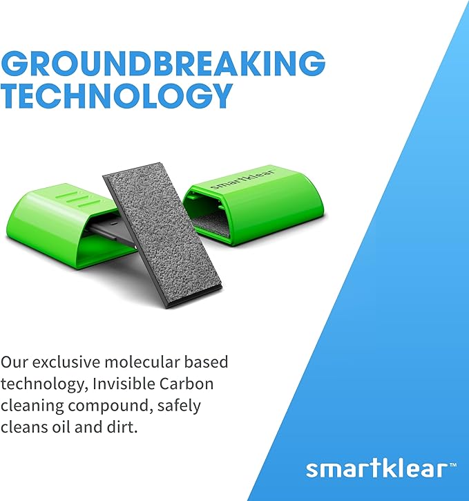 CarbonKlean SmartKlear Smart Phone Screen Cleaner - Compatible with iPhones, Androids, and More - Cleaner with Carbon Microfiber Tech - Lime Green - 1 Count