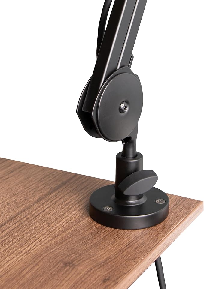 Gator Frameworks Deluxe Spring-loaded Desk-Mounted Microphone Boom Arm for Broadcasts, Podcasts, Content Creation, Live Streaming, & Similar Applications (GFWMICBCBM1000)