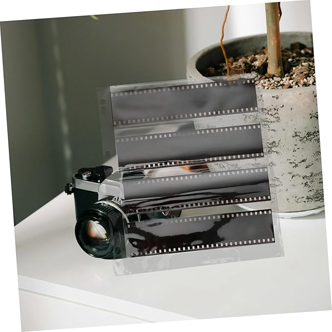 Homoyoyo Organize Your Negatives 10pcs Archival Storage Sheets Waterproof Document Pouches Photo Accessories