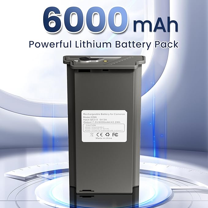 1-Pack Rechargeable Lipo Lithium Battery with LED Meter & Solar Charging, for Trail Camera Tactacam Reveal X Gen 3.0, 2.0, X Pro 3.0, Pro, X Ultra 3.0, SK, XB, X