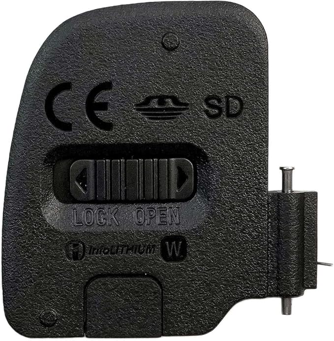 Battery Door Cover Lid Cap Case Repair Part Compatible with Sony A6000 ILCE-6000 Camera Replace Battery Door Cover Lid