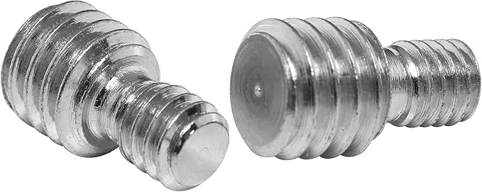3PCS 3/8 inch Male to 1/4 inch Male Threaded Tripod Screw Adapter, 1/4 inch Male to 3/8 inch Male Double Sides Standard Mounting Thread Converter for Camera Mount