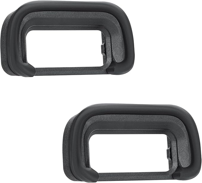 A6700 Eyepiece Eyecup Eye Cup, JJC 2 Pack Eyecup Viewfinder for Sony A6700 Camera, Replaces Sony FDA-EP20 Eyepiece, Soft Silicone Material,360-Degree Rotatable,Protect Viewfinder from Impact & Scratch