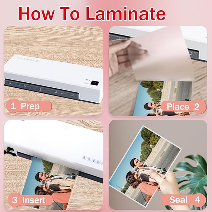 HARTWII 100Pack Legal Size Laminating Sheets 9x14.5inches Thermal Laminating Pouches for Extra Protection 5 Mil Clear Laminator Sheet