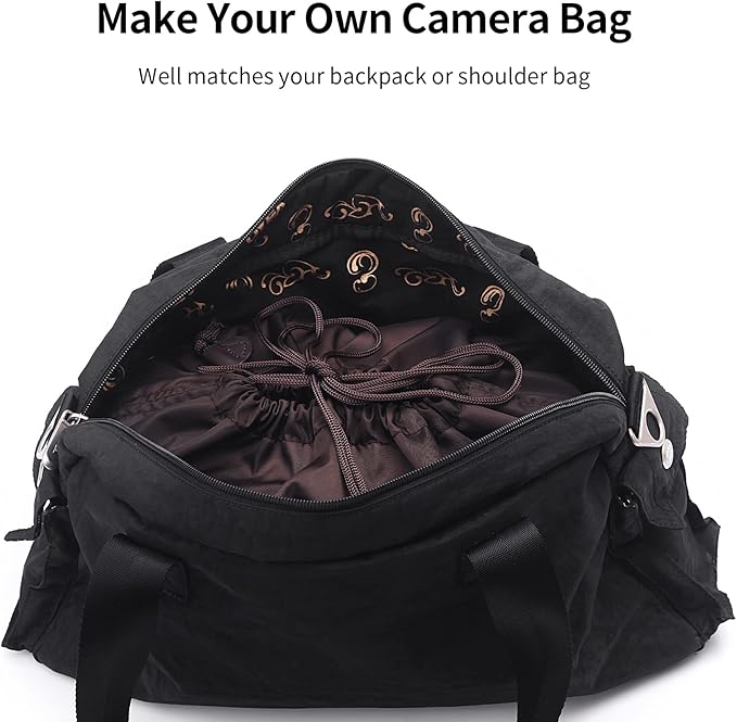 Selens High-Capacity Shockproof DSLR SLR Camera Padded Bag Case Partition Camera Insert, Make Your Own Camera Bag