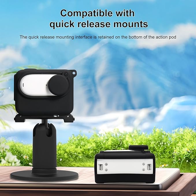 PULUZ Silicone Protective Case Cover for Insta360 GO 3 Camera with Loss Lanyard Camera Silicone Sleeve Accessories (Black)