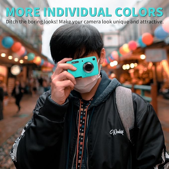 Easy Hood Camera Case for Kodak PIXPRO FZ55, Soft Silicone Cover Anti-Scratch Slim Fit FZ55 DSLR Camera Sleeve Body Skin Travel Protective Case, Blue